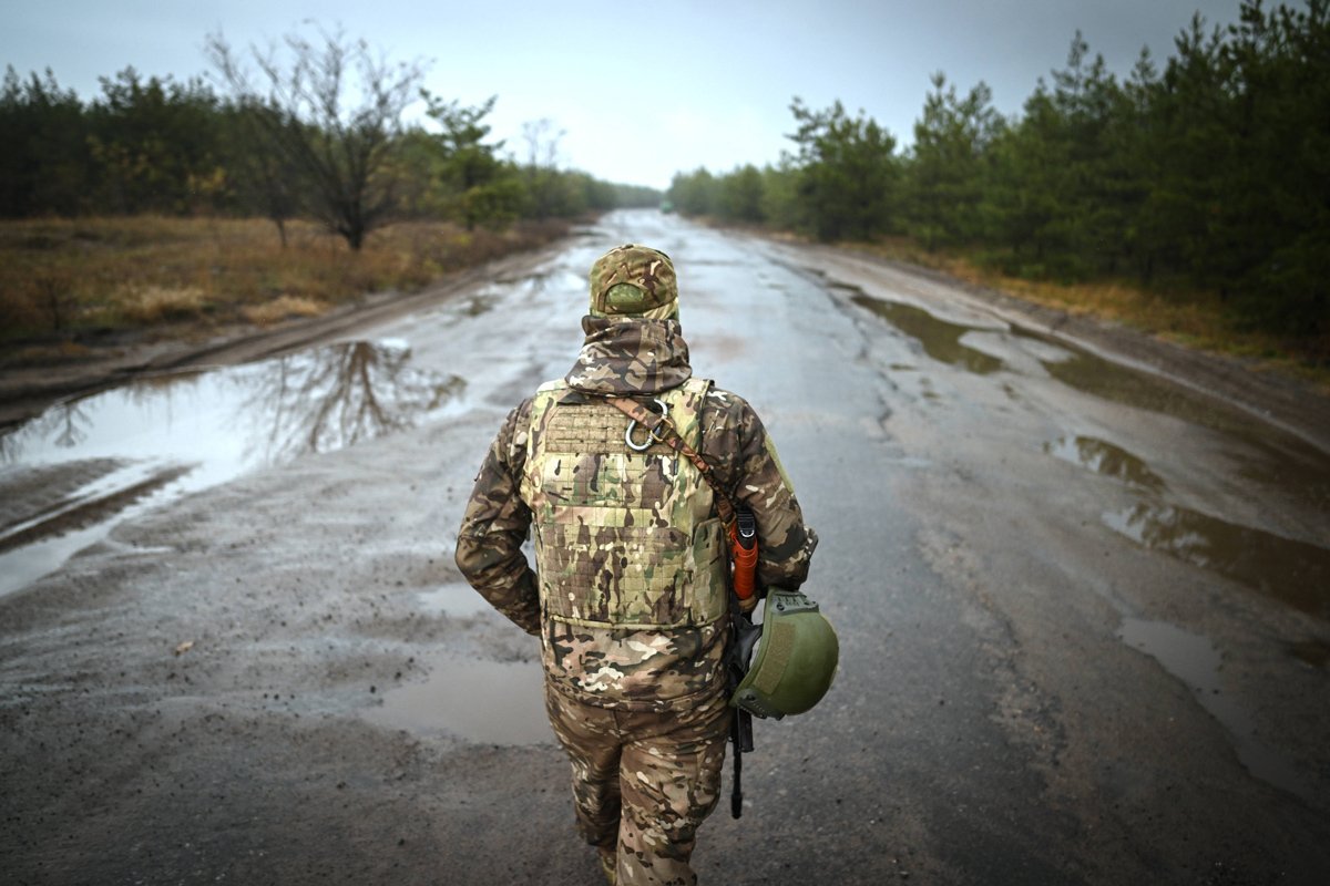 Российский военнослужащий на войне в Украине, 27 октября 2023 года. Фото: Станислав Красильников / Спутник / Imago Images / SNA / Scanpix / LETA