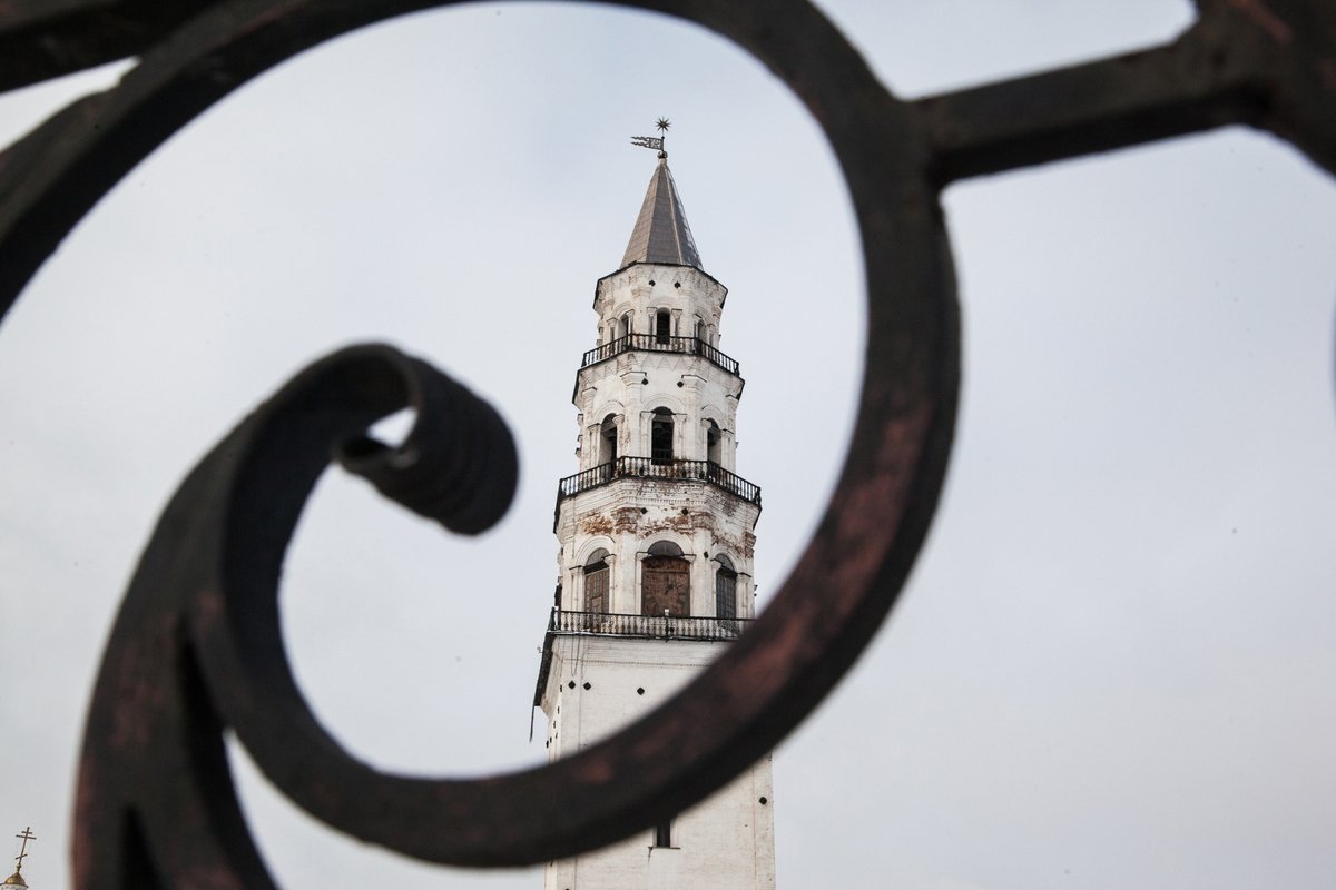 Невьянская наклонная башня. Фото: Сергей Потаповский, специально для «Новой газеты Европа»