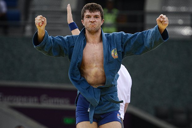 Белорусский самбист Степан Попов. Фото: International Sambo Federation